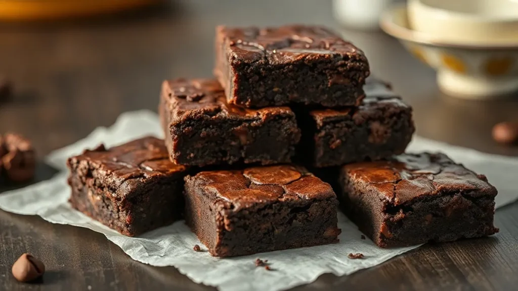 Brownie fondant au chocolat