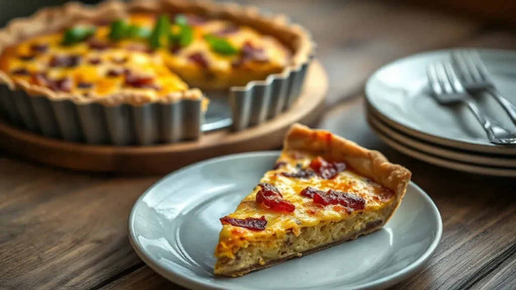 Quiche lorraine maison